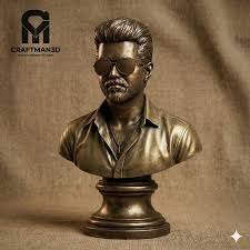 Thalapathy Vijay sculpture 